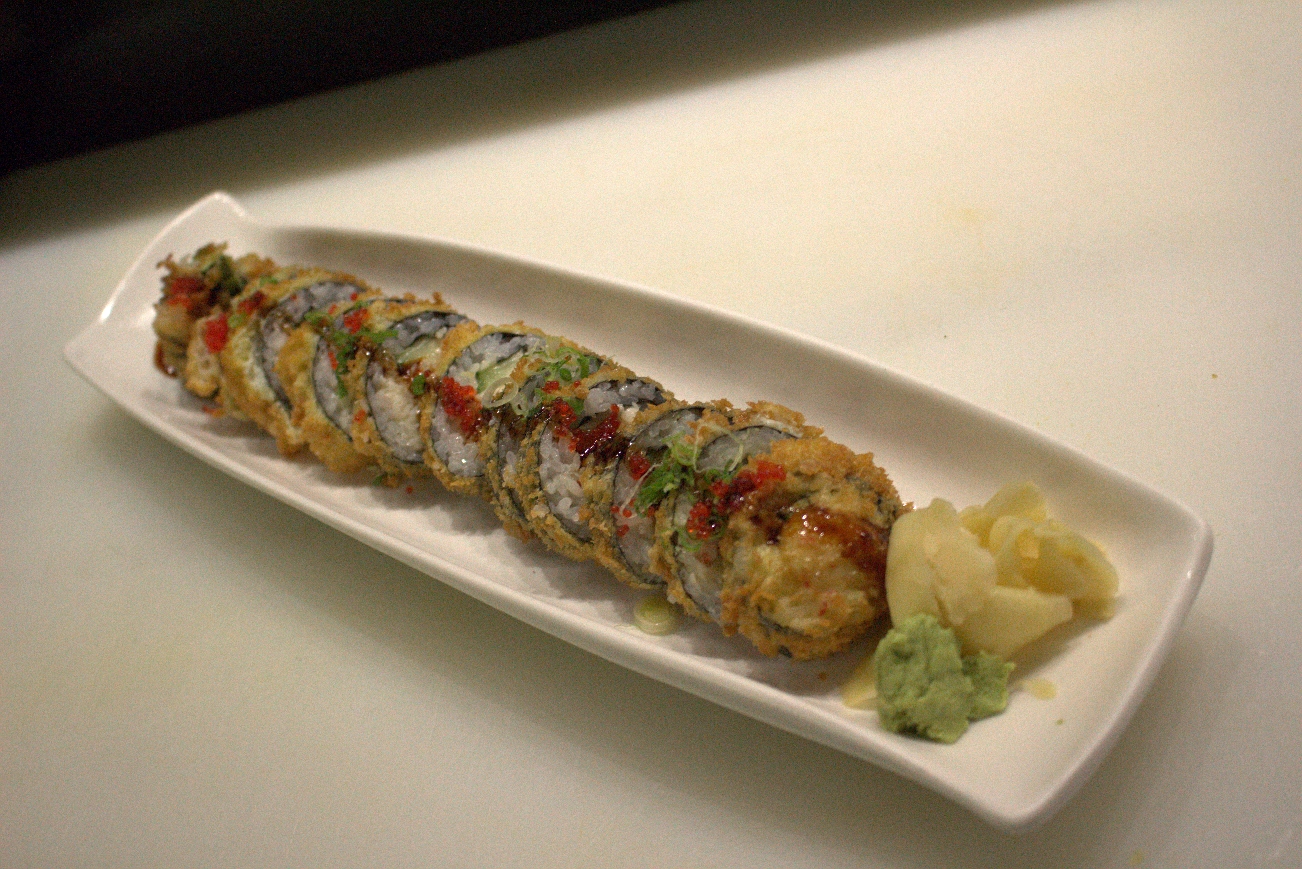 Order Spicy Black Ninja Roll food online from The Gokan by Musashi store, Seattle on bringmethat.com