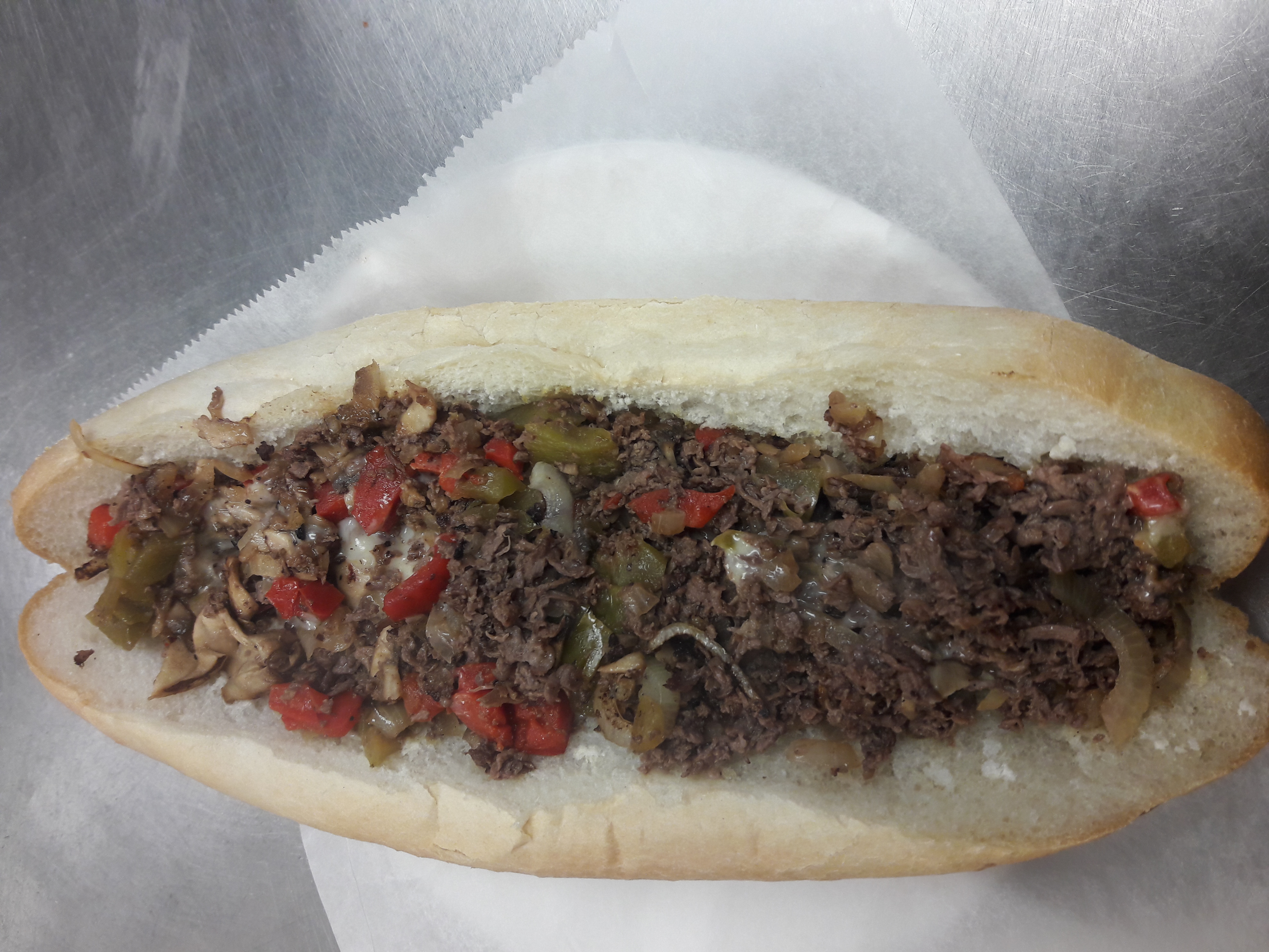 Order Steak Bomb Hot Sub food online from D&D Pizza & Subs store, Watertown on bringmethat.com