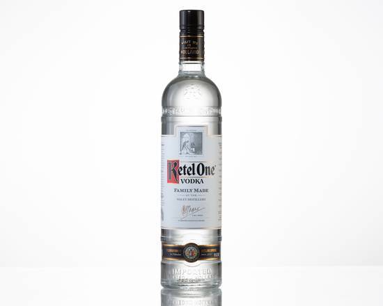 Order Ketel One, 750mL vodka (40.0% ABV) food online from Signal Liquor store, Signal Hill on bringmethat.com