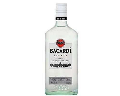 Order Bacardi Superior, 100 mL rum (40.0% ABV) food online from Pit Stop Liquor Mart store, El Monte on bringmethat.com