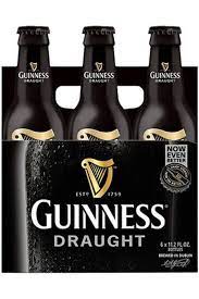 Order Guinness, 6 Pack - 12 oz. Bottle Beer food online from 41st Avenue Liquor store, Capitola on bringmethat.com