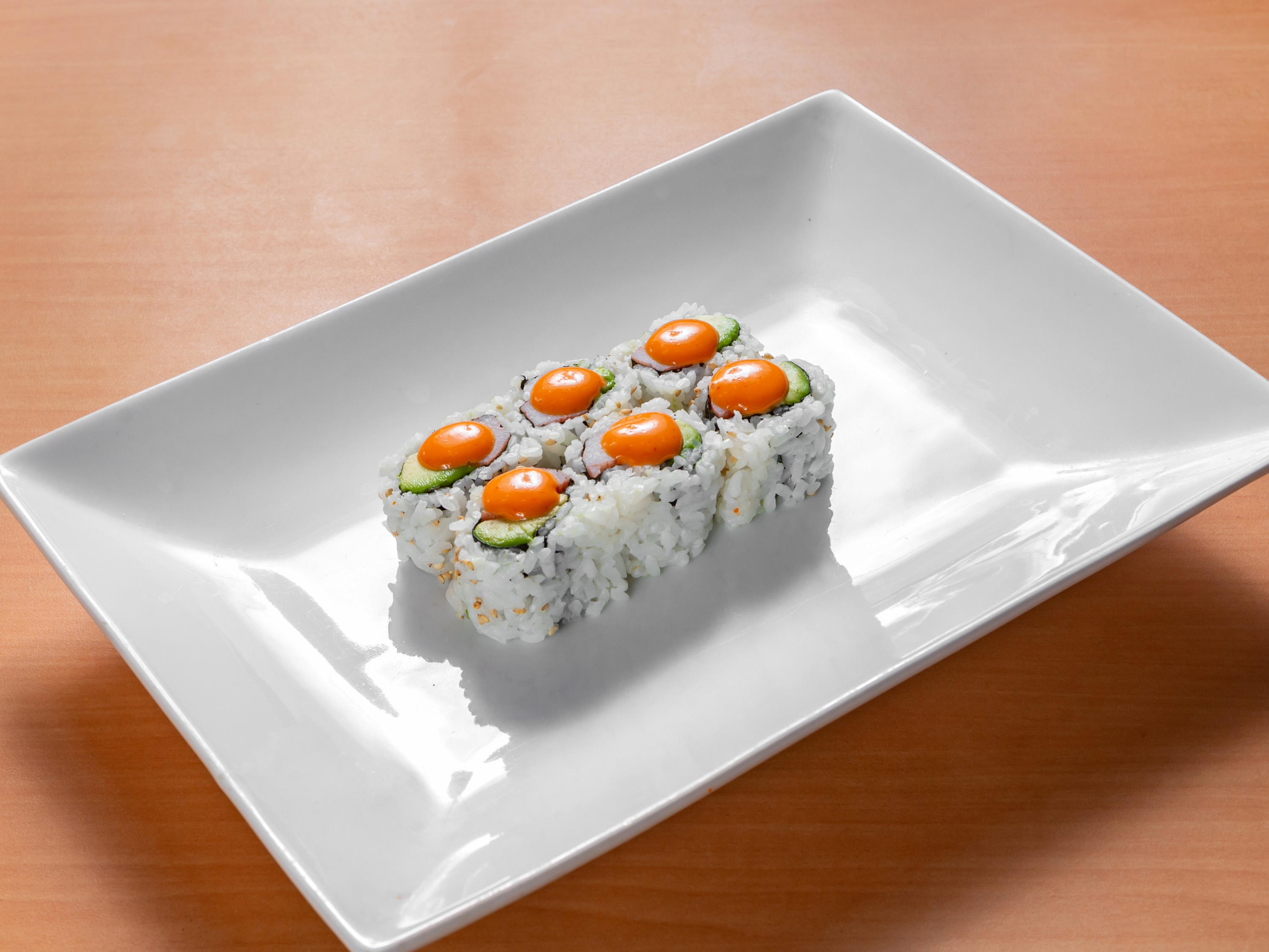 Order Spicy California Maki food online from Blue Pacific Sushi Grill store, Lancaster on bringmethat.com