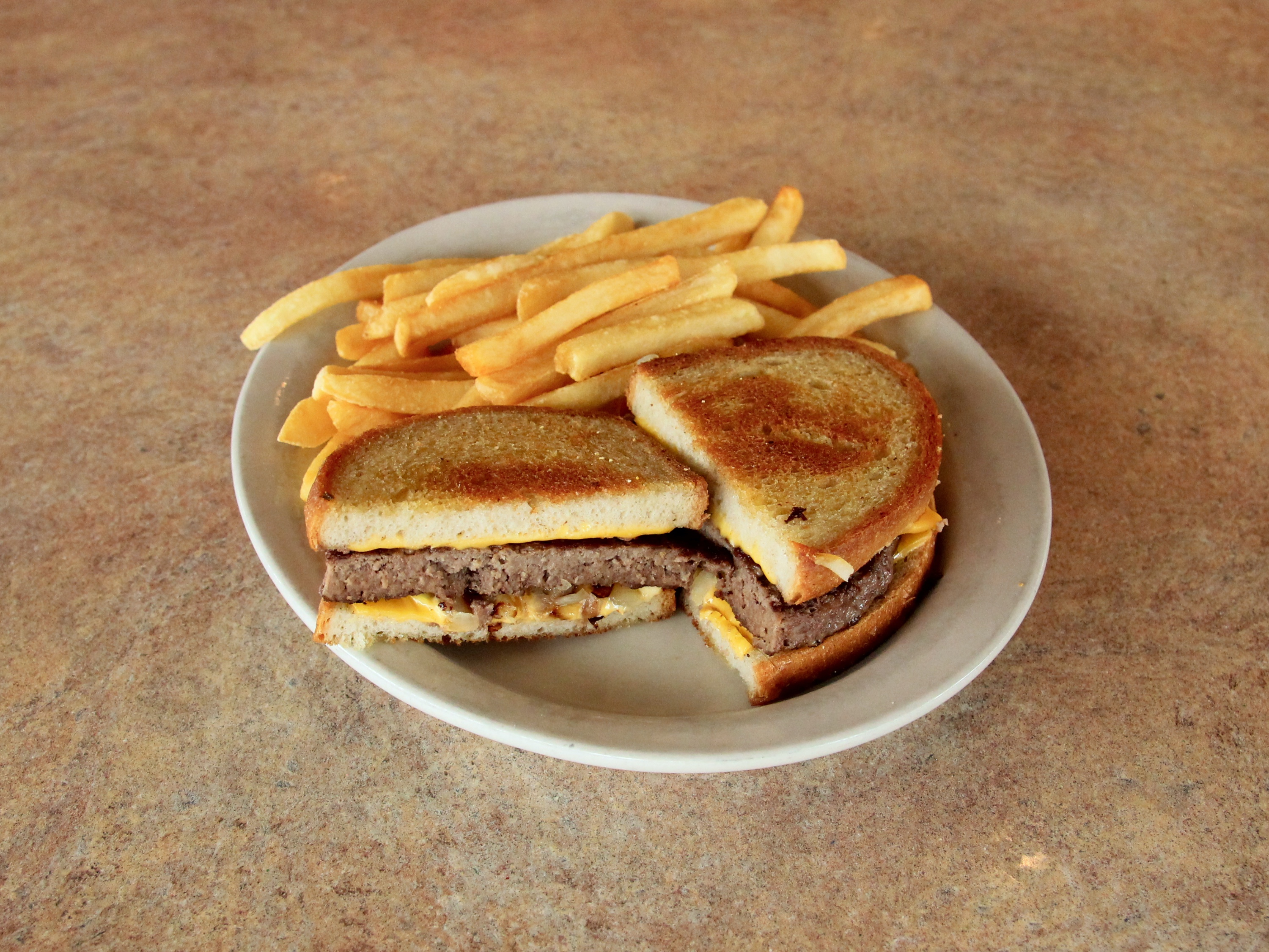 Order Patty Melt Combo food online from Ram Horn Restaurant store, Taylor on bringmethat.com