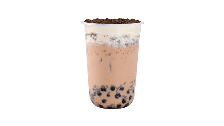 Order Oreo Milk Tea food online from Bobafinitea store, Pleasanton on bringmethat.com