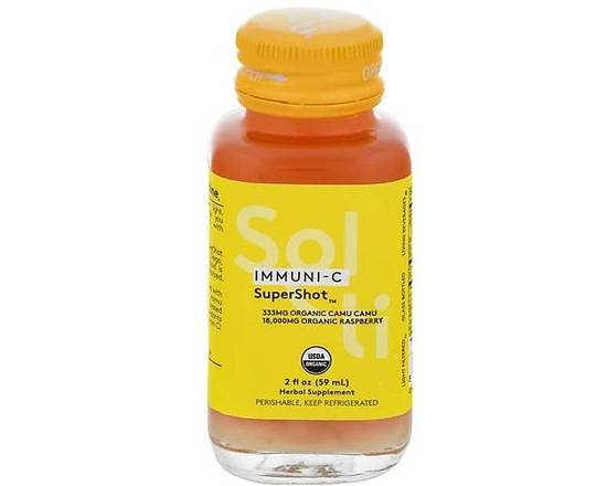 Order Sol-ti Immuni-C SuperShot Herbal Supplement 2 fl OZ food online from Pit Stop Liquor Mart store, El Monte on bringmethat.com