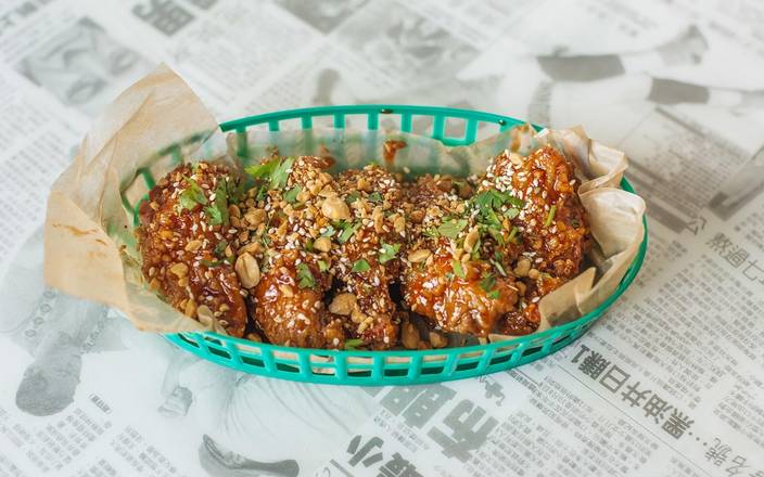 Order Korean Twice Fried Wings food online from Hawkers store, Chapel Hill on bringmethat.com