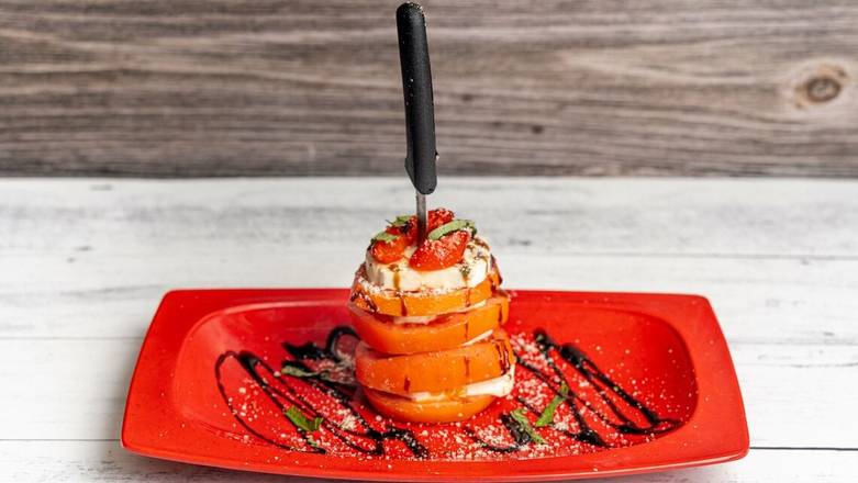 Order The Leaning Tower of Caprese food online from Tomasino Pizza store, Winter Springs on bringmethat.com