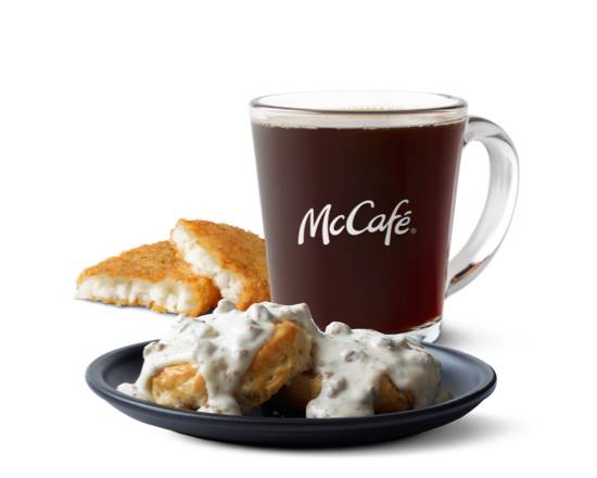 Order Sausage Gravy Biscuit Meal food online from Mcdonald store, Des Moines on bringmethat.com