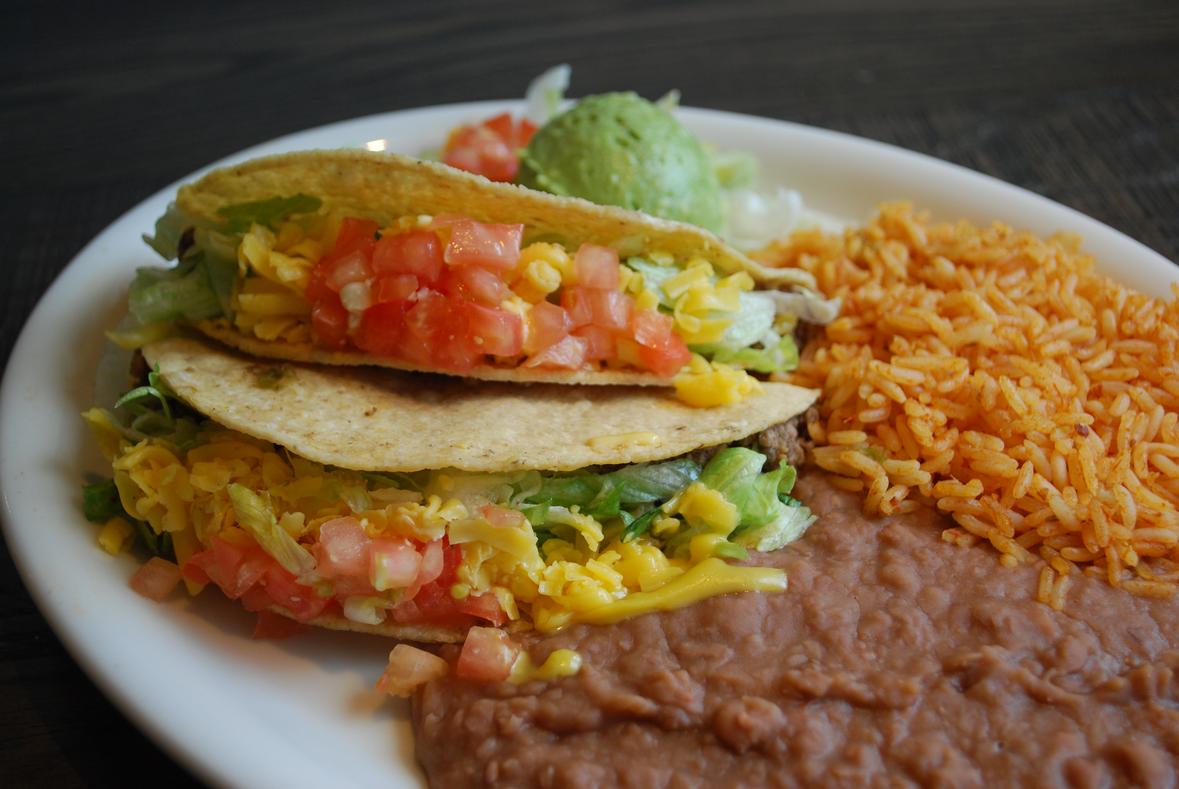 Order Taco Dinner food online from Alamo Cafe store, San Antonio on bringmethat.com