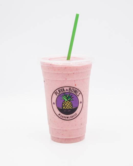 Order Strawberry Banana Smoothie food online from Playa Bowls store, Reston on bringmethat.com