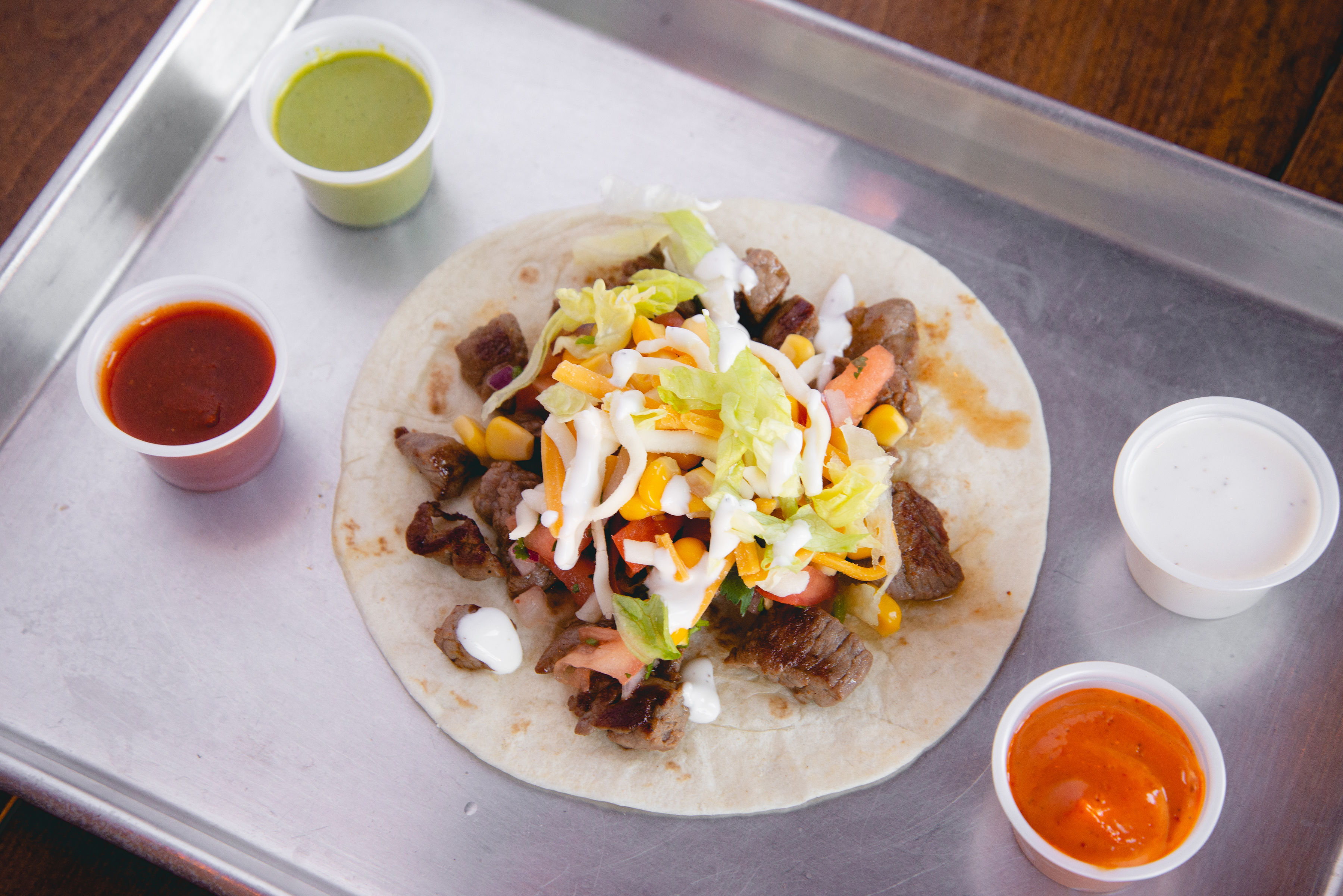 Order Taco food online from Sol Mexican Grill store, Washington on bringmethat.com