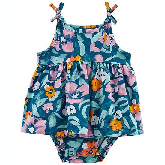 Order carter's® Size 18M Floral Sleeveless Sunsuit in Navy food online from Bed Bath & Beyond store, Lancaster on bringmethat.com