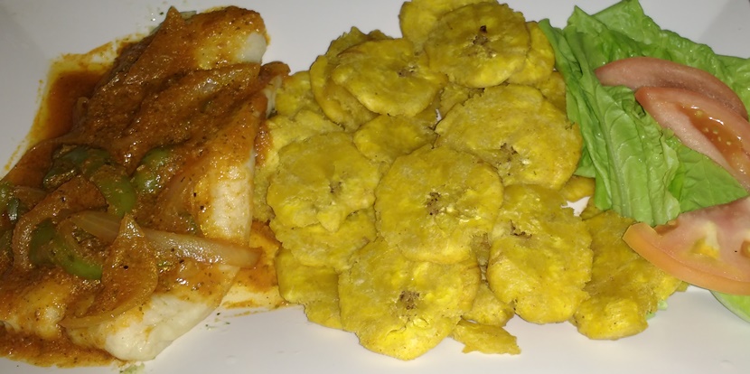 Order Grilled Chicken Tostones (Green plaintains) food online from Middletown Deli And Convenience store, Bronx on bringmethat.com