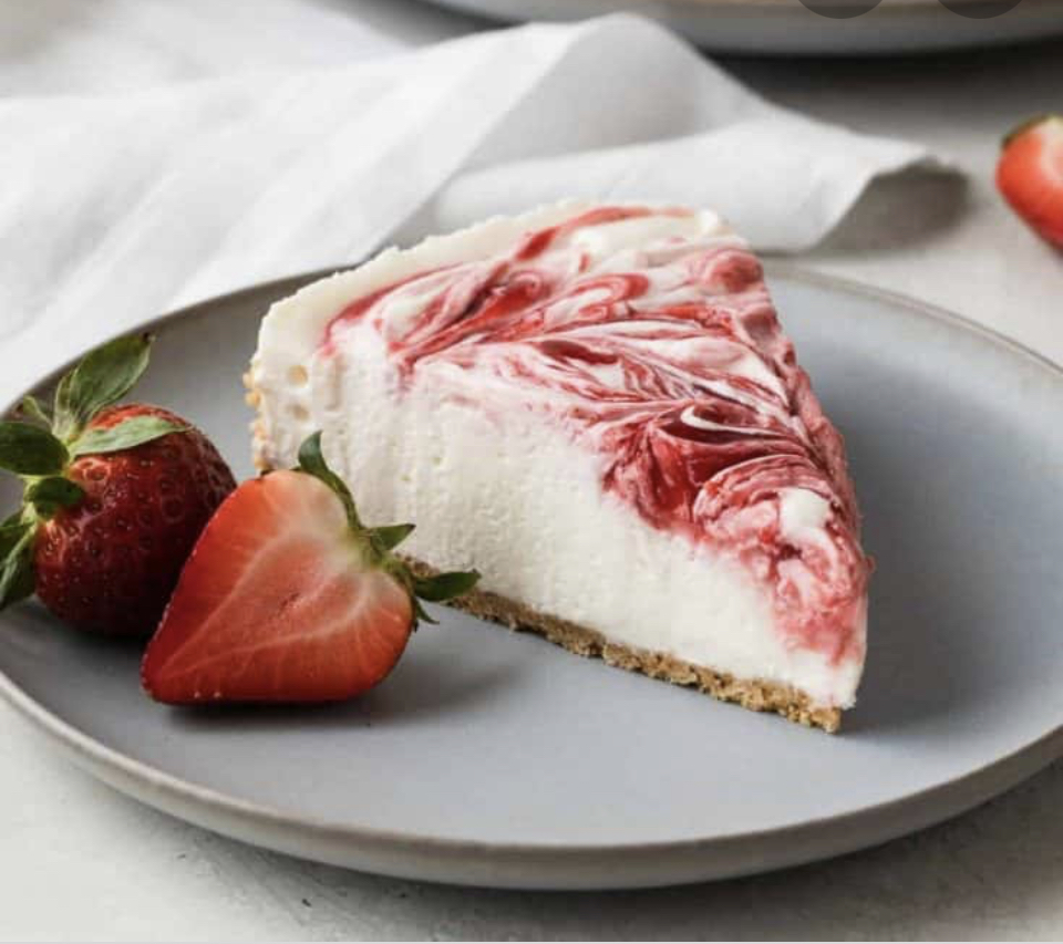 Order Strawberry Cheescake food online from Milano Pizza store, Tracy on bringmethat.com