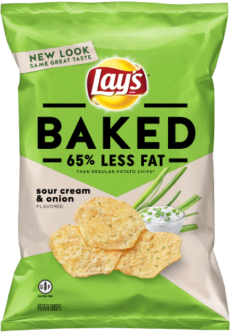 Order Lay's Baked Sour Cream and Onion Chips food online from Roly Poly store, Dallas on bringmethat.com