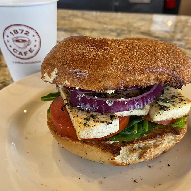 Order The Good Day Rosa Vegan Sandwich food online from 1872 Cafe store, Rochester on bringmethat.com