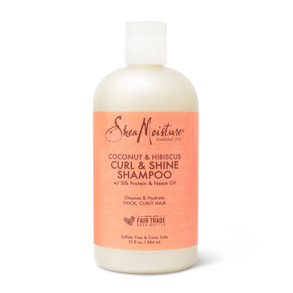 Order SheaMoisture Curl and Shine Coconut Shampoo, Coconut and Hibiscus - 13 oz food online from Rite Aid store, MILLER PLACE on bringmethat.com
