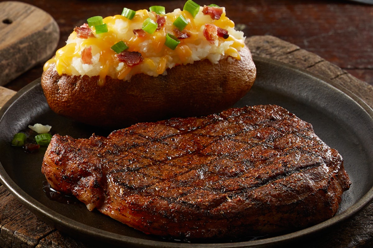 Order BLACKENED RIBEYE* food online from 54th Street Grill and Bar store, Arnold on bringmethat.com