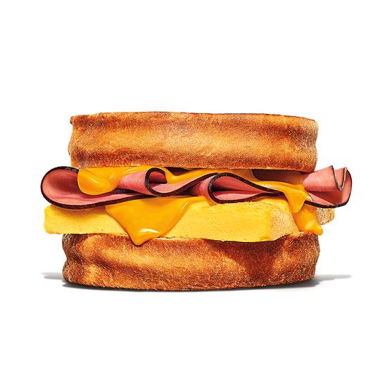 Order Cheesy Ham Breakfast Melt food online from Burger King store, Texas City on bringmethat.com