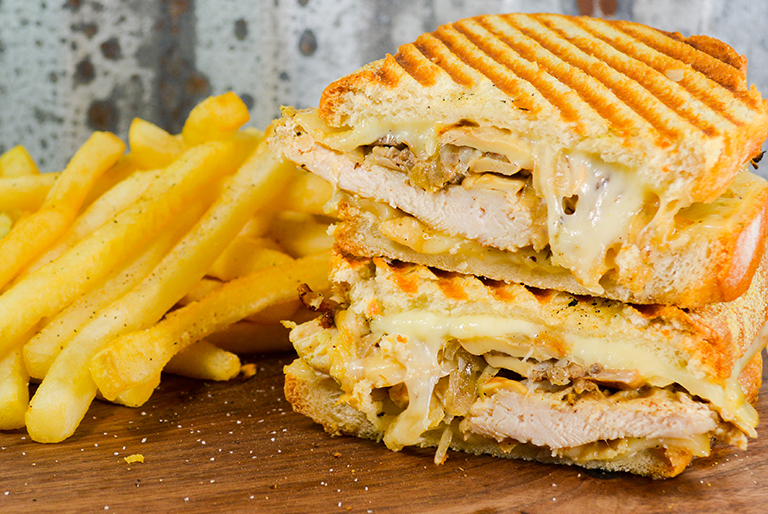 Order Grilled Chicken Panini food online from Ciconte Pizzeria Gibbstown store, Greenwich Township on bringmethat.com