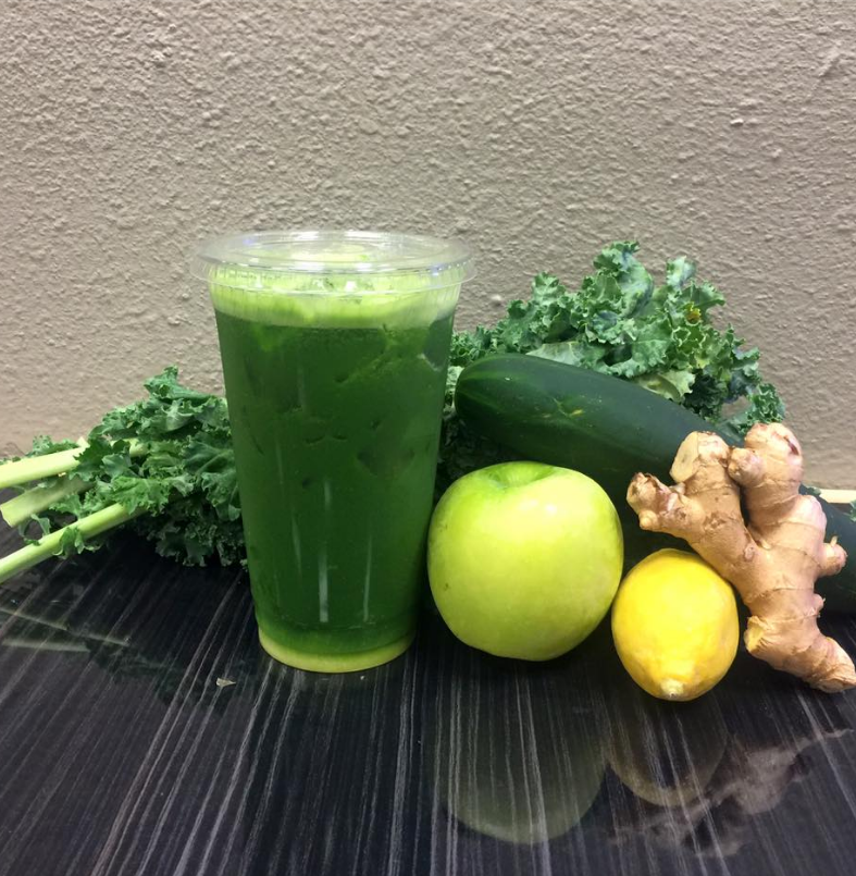 Order Go Green Juice food online from Fit Fusion Juice Bar store, Anaheim on bringmethat.com