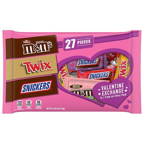 Order Mars Chocolate Valentine Candy - 14.52 oz food online from Walgreens store, Walkertown on bringmethat.com