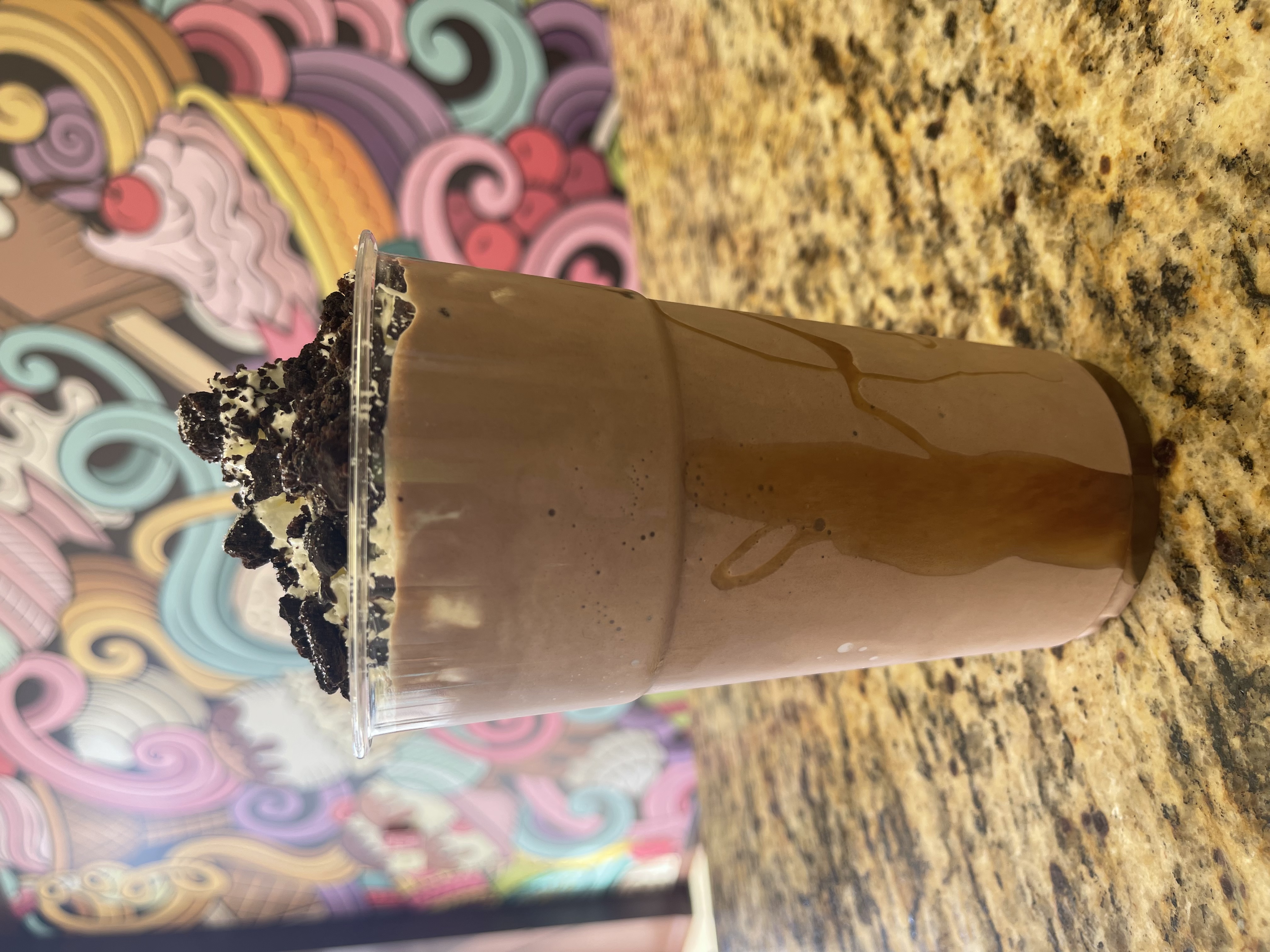 Order Salted caramel brownie batter shake  food online from Fifi Ice Cream & Sweets store, Syracuse on bringmethat.com