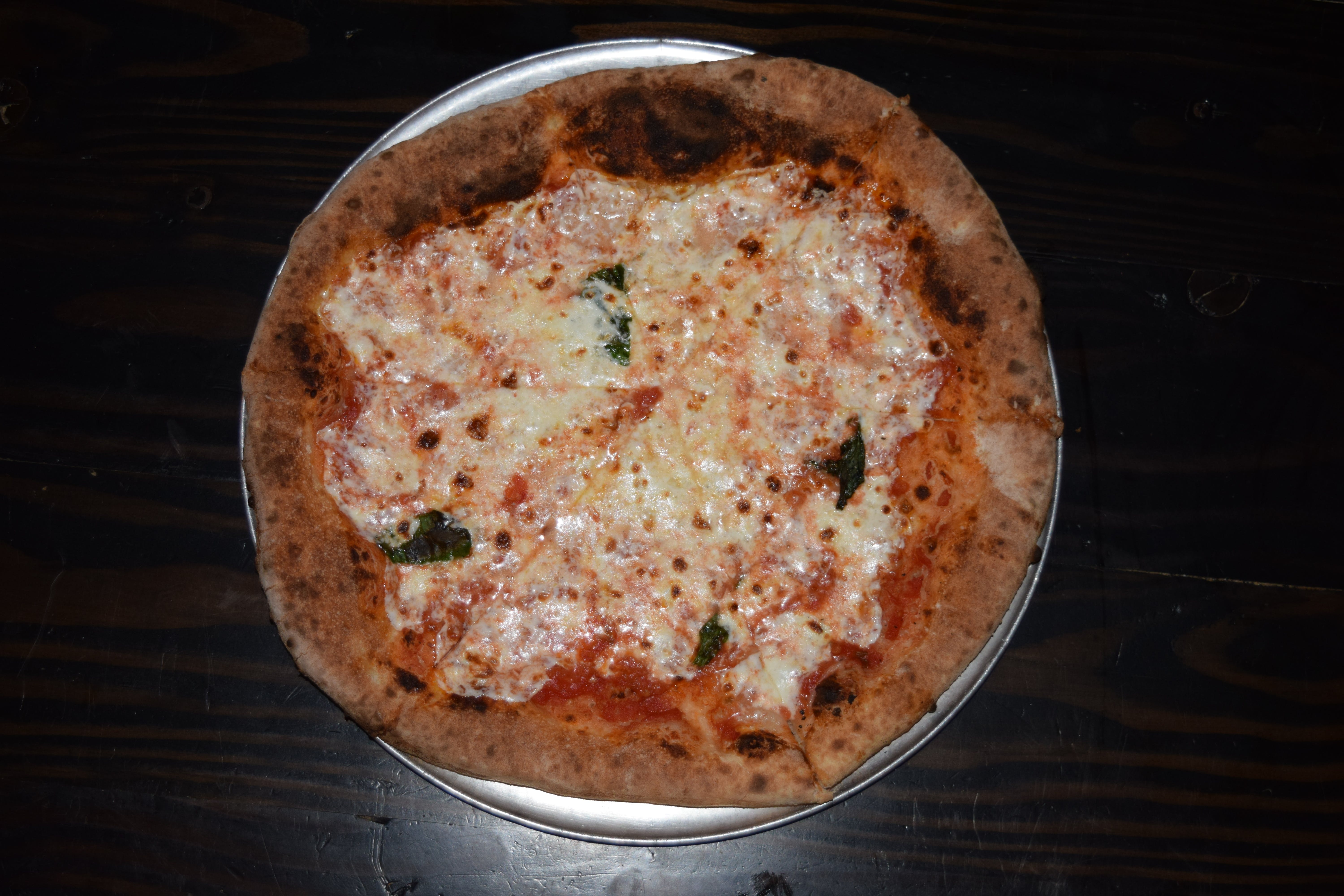 Order Classic Margherita Pizza - 12'' food online from Half Pint Taproom & Restoration Hall store, Wichita Falls on bringmethat.com