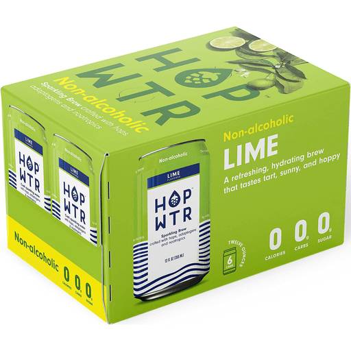 Order HOP WTR Lime (6PK 12 OZ) 140423 food online from BevMo! store, Greenbrae on bringmethat.com