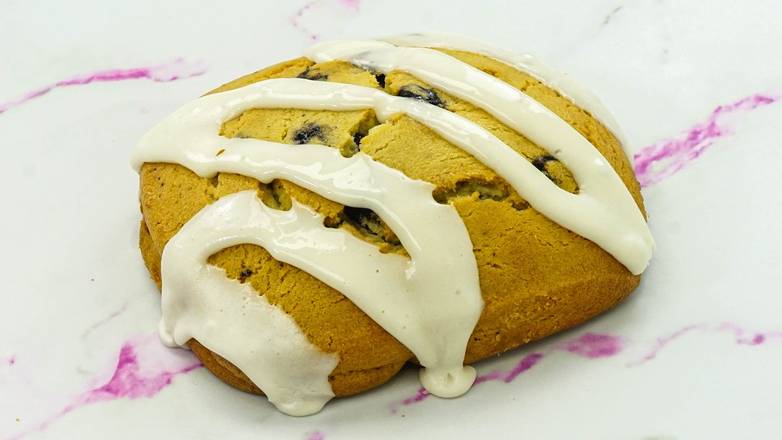 Order Blueberry Cream Scone food online from Fresh Baguette store, Bethesda on bringmethat.com