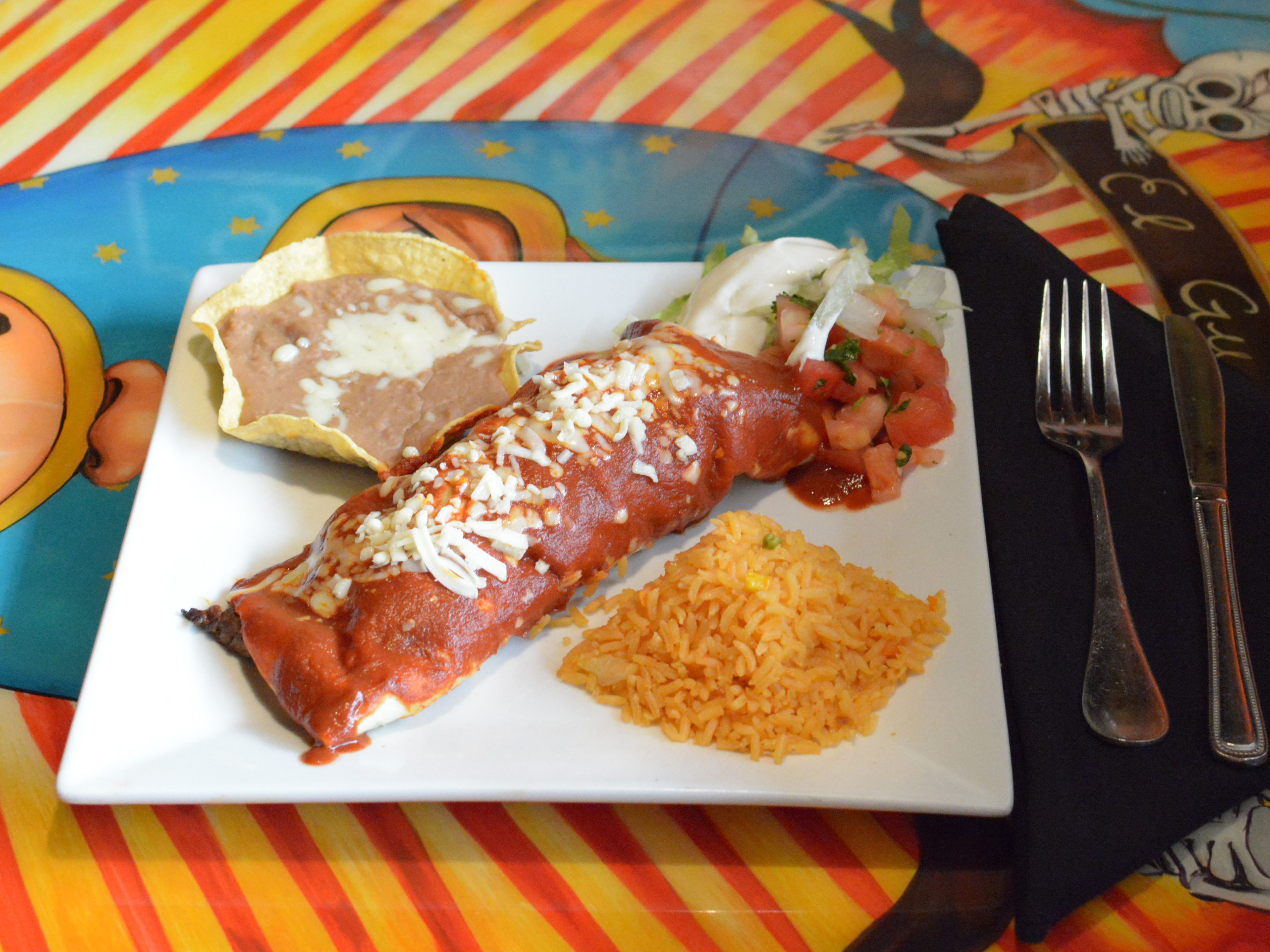 Order Burrito Zapata food online from Senor Tequila store, Ashburn on bringmethat.com