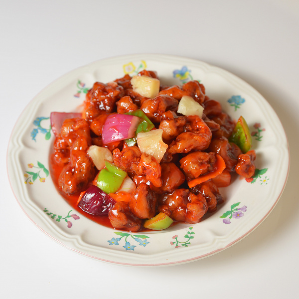 Order Sweet and Sour Pork 甜酸肉 food online from Win Garden store, San Francisco on bringmethat.com