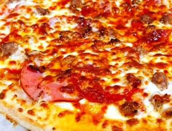 Order The Mighty Meaty Pizza food online from Jet City Pizza Co. store, Seattle on bringmethat.com