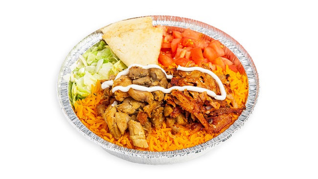 Order Chicken Shawarma & Chicken Platter food online from The Halal Guys store, Southlake on bringmethat.com