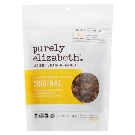 Order Purely Elizabeth Original Ancient Grain Granola 12oz food online from Everyday Needs by Gopuff store, Simi Valley on bringmethat.com