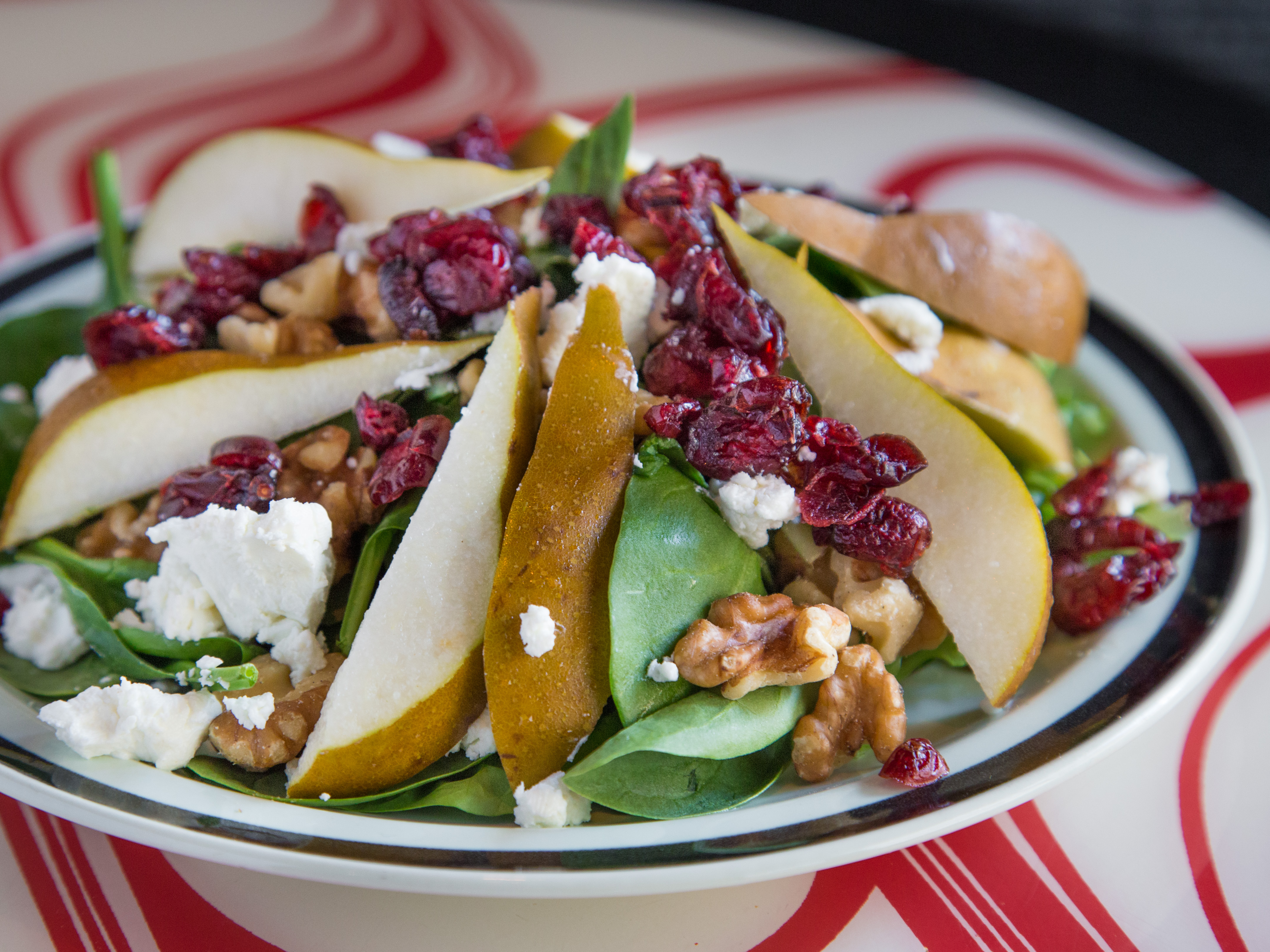 Order 40. Power Pear Salad food online from Al horno lean mexican kitchen catering store, New York on bringmethat.com