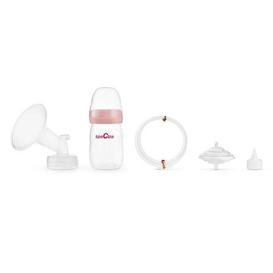Order Spectra® Breast Pump Premium Accessory Kit with 28mm Breast Flange Replacement Parts and Milk Bottle food online from Bed Bath & Beyond store, Lancaster on bringmethat.com