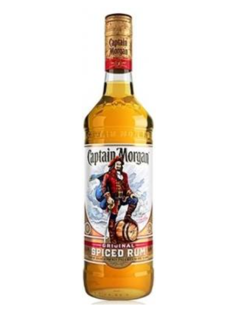 Order Captain Morgan Rum Original Spiced 1.0 LITER food online from 67 Wine & Spirits store, New York on bringmethat.com