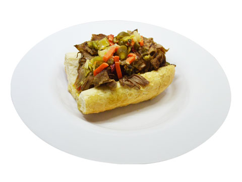 Order Regular Italian Beef Sandwich food online from LaCoco's Pizza & Pasta store, Chicago on bringmethat.com