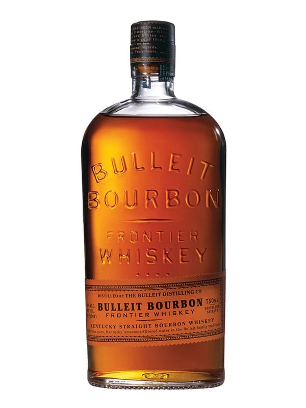 Order Bulleit Bourbon Whiskey 750ml food online from Divine Wine and Spirits store, San Diego on bringmethat.com