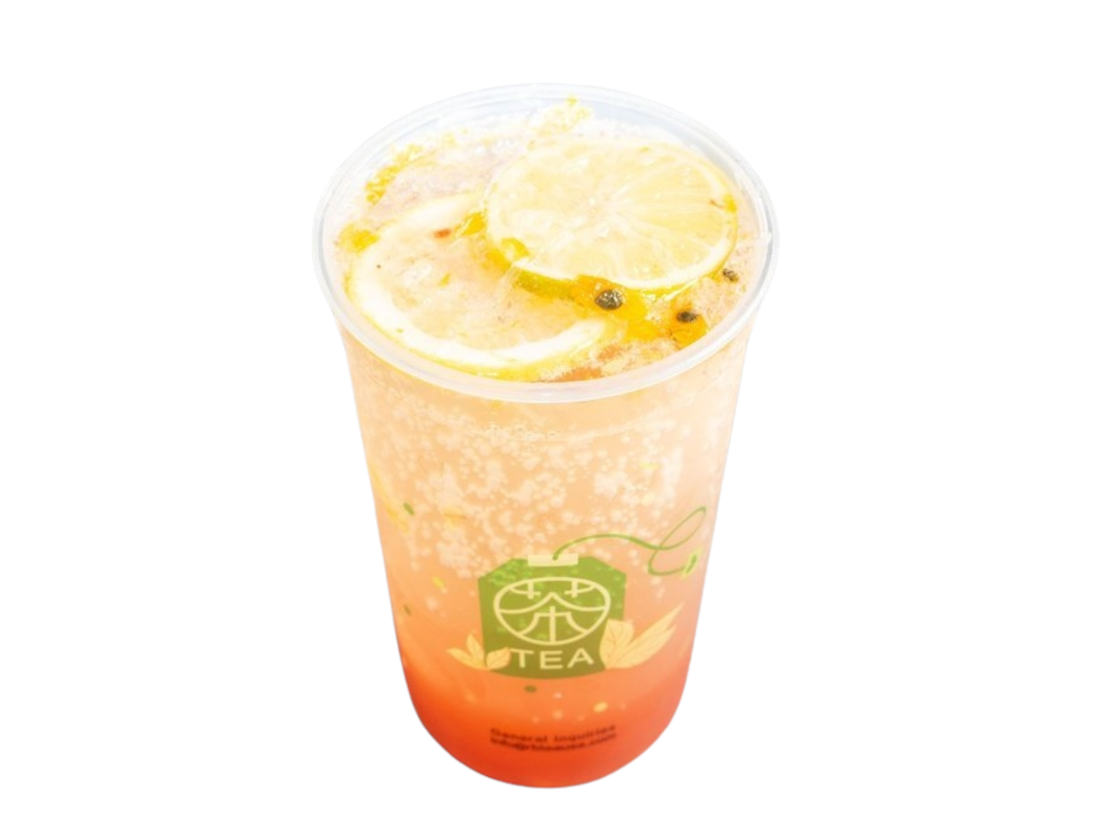 Order Sparkling PassionBerry Lemon food online from R&B Tea Walnut store, Walnut on bringmethat.com