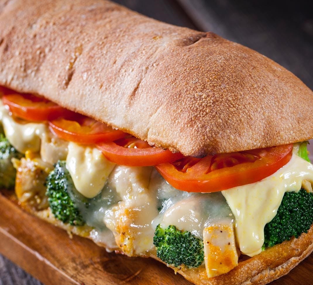 Order Chicken Broccoli Rustic - Sandwich food online from Pats Select Pizza | Grill store, Gloucester on bringmethat.com
