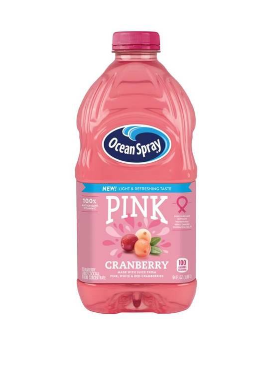 Order Ocean Spray Pink Cranberry (64 oz) food online from Rite Aid store, Hemet on bringmethat.com