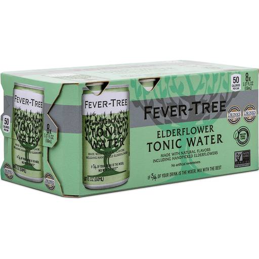 Order Fever-Tree Elderflower Tonic Water (8PK 5.07 OZ) 136921 food online from BevMo! store, Greenbrae on bringmethat.com