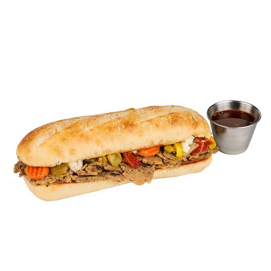 Order Italian Beef Sandwich food online from Native Foods Cafe store, Boulder on bringmethat.com