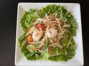 Order 13. Som Tum food online from Youpa Thai Kitchen store, Kent on bringmethat.com