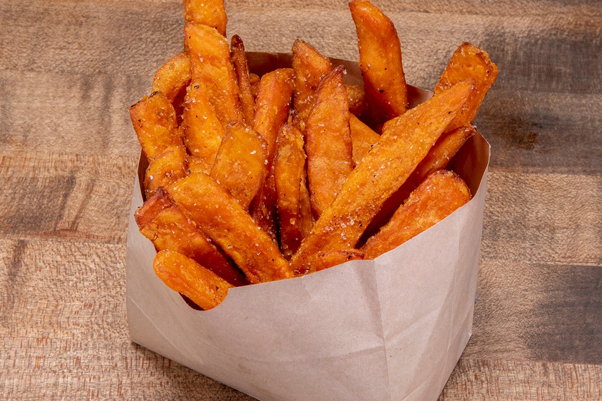 Order SWEET POTATO FRIES food online from Bad Mutha Clucka store, West Covina on bringmethat.com