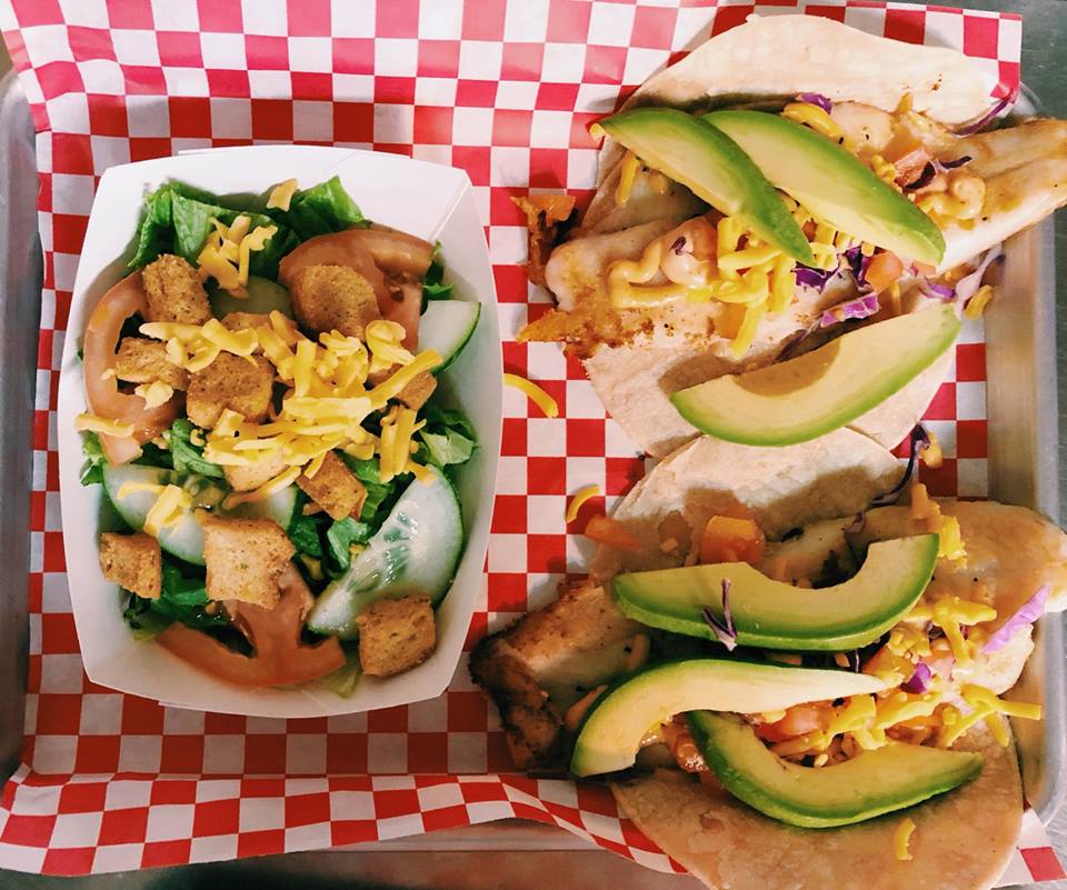 Order Fish Tacos food online from Marco's Burgers & Fries store, Mission on bringmethat.com