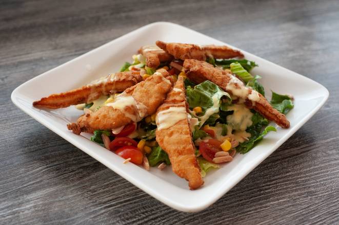 Order Honey Crispy Chicken Salad food online from Galata bistro store, Menlo Park on bringmethat.com