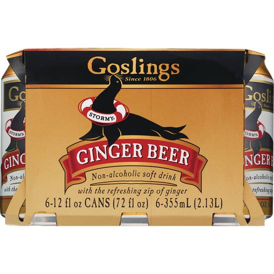 Order Goslings Ginger Beer 6pk  cn food online from Cvs store, LANETT on bringmethat.com